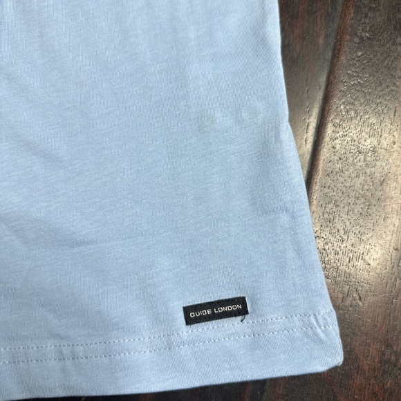 Short sleeve T-shirt with pocket and collar Guide London casual, golf preppy - Picture 2 of 6